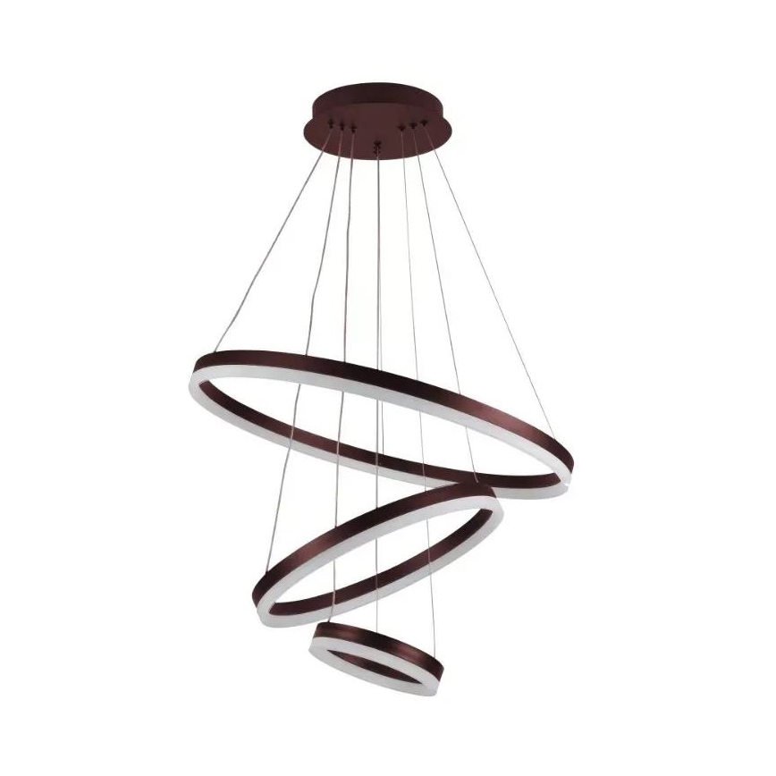 LED dæmpbar loftlampe på kabel LED/85W/230V 3000-6500K Ø 60 cm + fjernbetjening