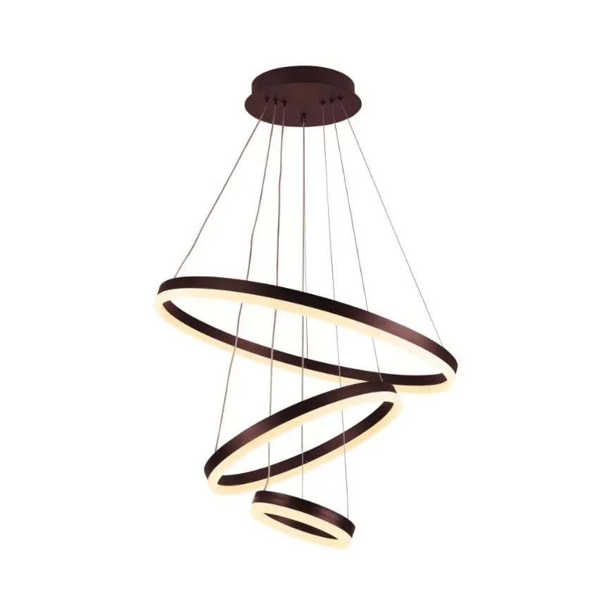 LED dæmpbar loftlampe på kabel LED/85W/230V 3000-6500K Ø 60 cm + fjernbetjening