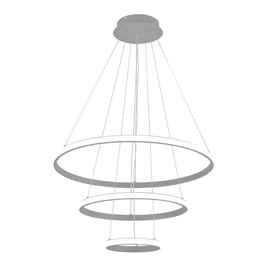 LED dæmpbar loftlampe på kabel LED/90W/230V 3000-6500K Ø 60 cm + fjernbetjening