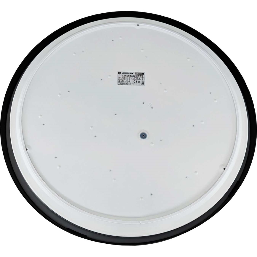 LED Dæmpbar loftlampe SAMER LED/40W/230V 2900-6000K + fjernbetjening