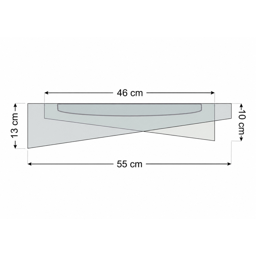 Dæmpbar LED-loftlampe SMART GALAXY MODERN LED/24W/230V 3000-6500K Ø 55 cm blå/hvid/guld + fjernbetjening
