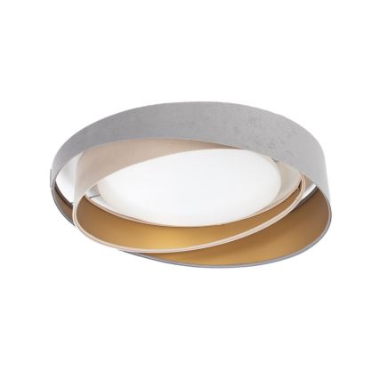 Dæmpbar LED-loftlampe SMART GALAXY MODERN LED/24W/230V 3000-6500K Ø 55 cm grå/beige/guld + fjernbetjening