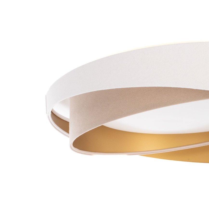 Dæmpbar LED-loftlampe SMART GALAXY MODERN LED/24W/230V 3000-6500K Ø 55 cm hvid/beige/guld + fjernbetjening