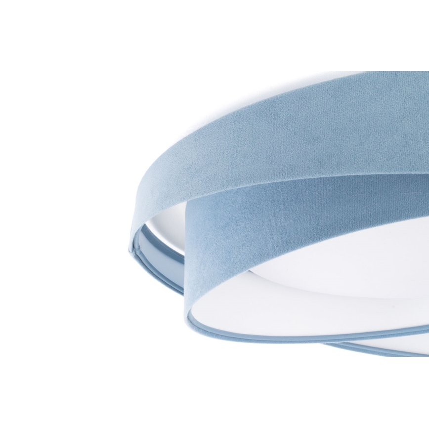 Dæmpbar LED-loftlampe SMART GALAXY MODERN LED/24W/230V 3000-6500K Ø 55 cm blå + fjernbetjening