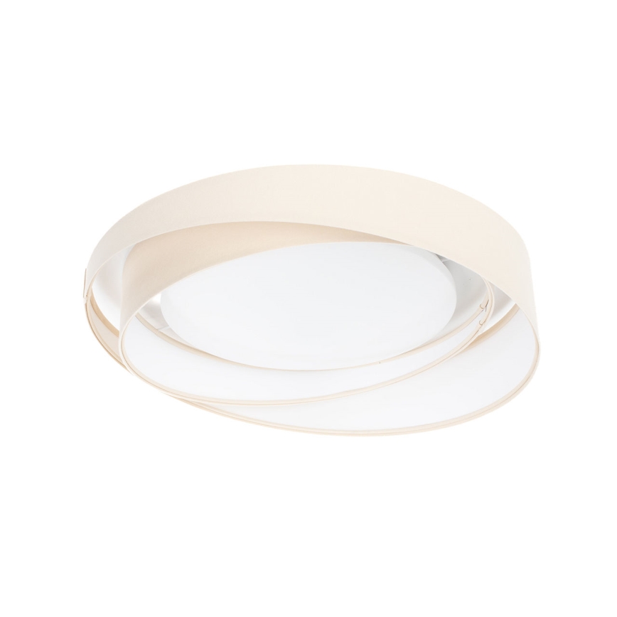 Dæmpbar LED-loftlampe SMART GALAXY MODERN LED/24W/230V 3000-6500K Ø 55 cm creme/hvid + fjernbetjening