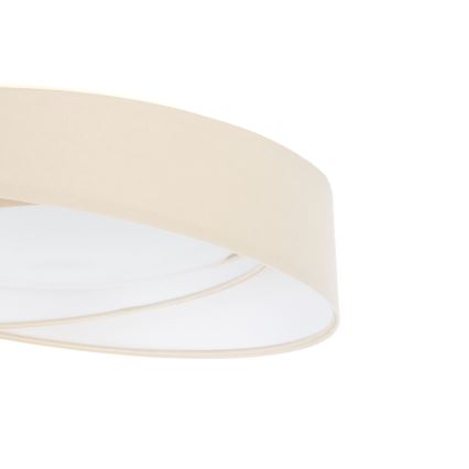 Dæmpbar LED-loftlampe SMART GALAXY MODERN LED/24W/230V 3000-6500K Ø 55 cm creme/hvid + fjernbetjening
