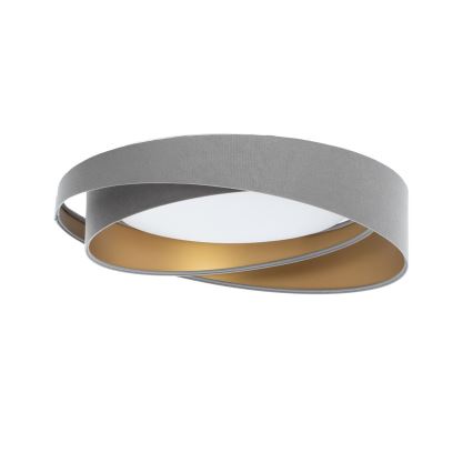 Dæmpbar LED-loftlampe SMART GALAXY MODERN LED/24W/230V 3000-6500K Ø 55 cm grå/guld + fjernbetjening