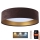 LED Dæmpbar loftlampe SMART GALAXY LED/36W/230V Ø 55 cm 2700-6500K Wi-Fi Tuya brun/guld + fjernbetjening