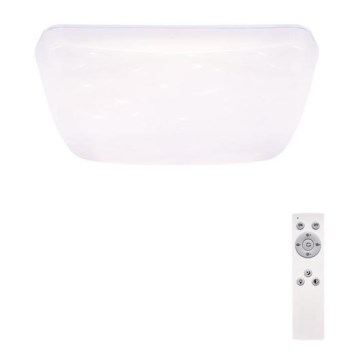 LED Dæmpbar loftlampe STAR LED/24W/230V + fjernbetjening