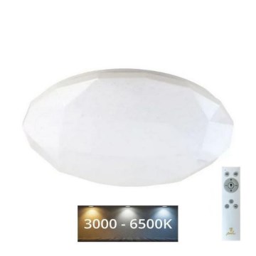 LED dæmpbar loftlampe STAR LED/48W/230V 3000-6500K + fjernbetjening