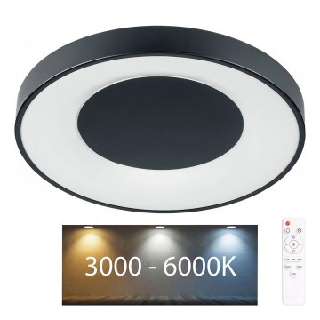 LED-dæmpbar loftlampe til badeværelset WITOLD LED/48W/230V Ø 38,5 cm 3000-6000K IP44 + fjernbetjening