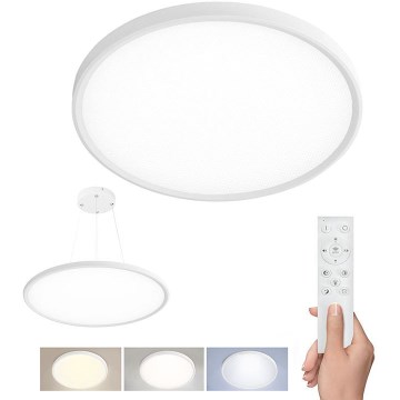 LED dæmpbar loftpendel, overflademonteret LED/40W/230V 3000-6500K + fjernbetjening