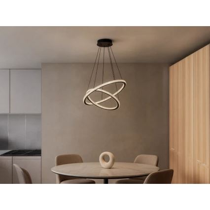 LED dæmpbar lysekrone på kabel LED/150W/230V 3000-6500K + fjernbetjening