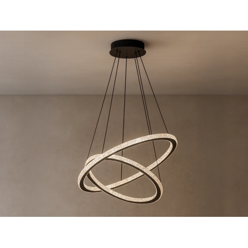 LED dæmpbar lysekrone på kabel LED/150W/230V 3000-6500K + fjernbetjening