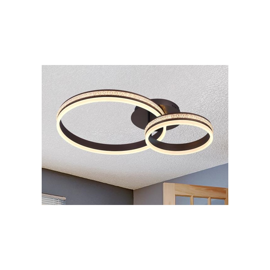 LED-dæmpbar overflademonteret loftlampe LED/110W/230V 3000-6500K + fjernbetjening