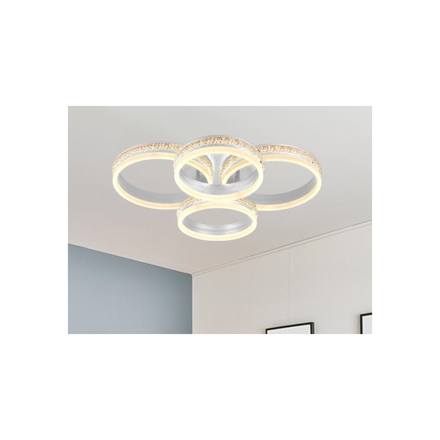 LED dæmpbar overflademonteret loftlampe LED/150W/230V 3000-6500K + fjernbetjening