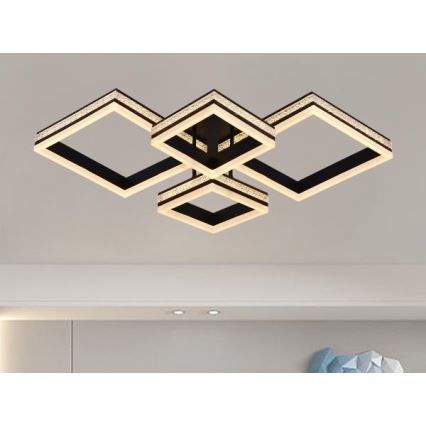 LED-dæmpbar overflademonteret lysekrone LED/175 W/230 V 3000–6500 K + fjernbetjening