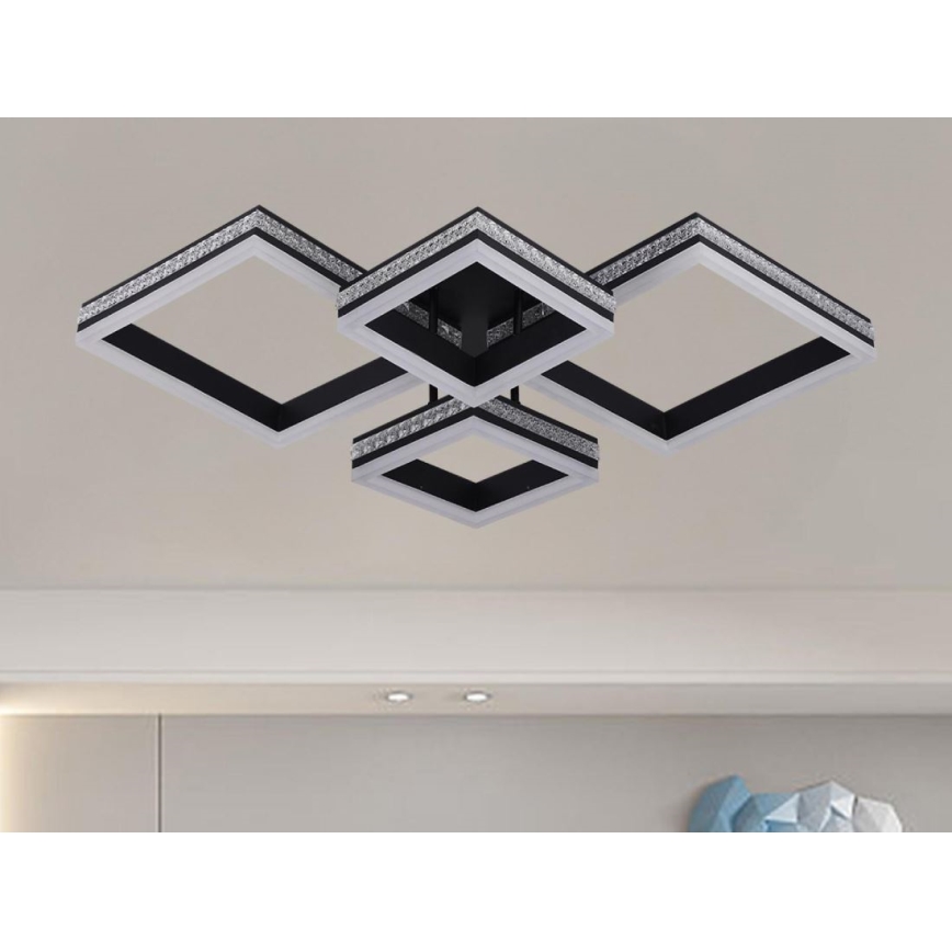 LED-dæmpbar overflademonteret lysekrone LED/175 W/230 V 3000–6500 K + fjernbetjening