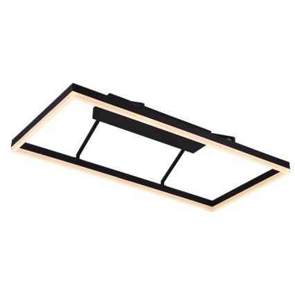 LED dæmpbar overflademonteret lysekrone LED/55W/230V 3000-6500K + fjernbetjening