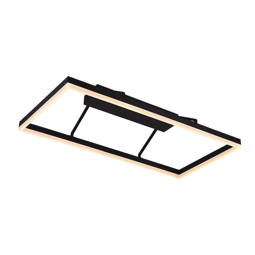 LED dæmpbar overflademonteret lysekrone LED/55W/230V 3000-6500K + fjernbetjening
