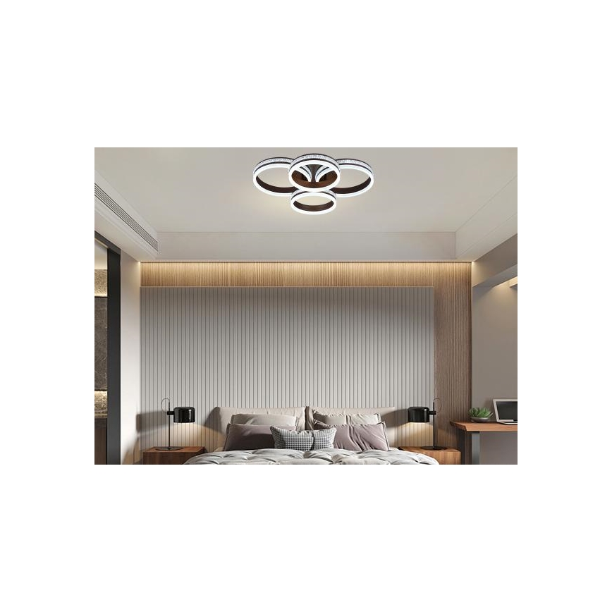 LED dæmpbar påbygget lysekrone LED/150W/230V 3000-6500K + fjernbetjening