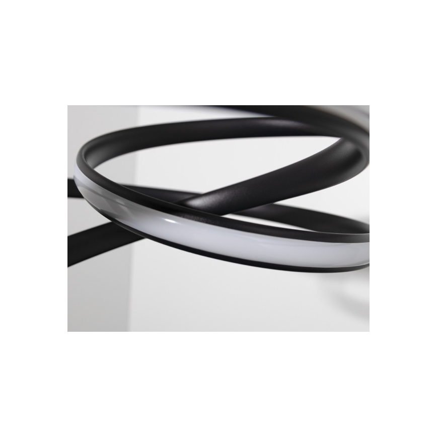 Dæmpbar LED-pendel på wire LED/85W/230V 3000–6500K Ø 49 cm + fjernbetjening