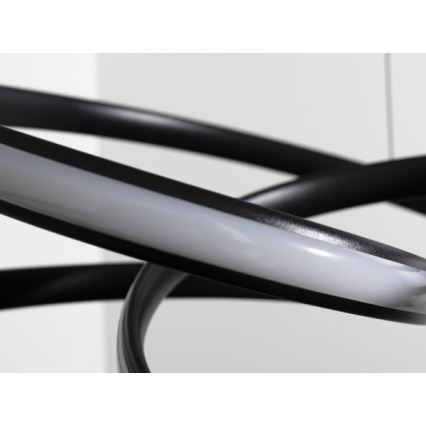 Dæmpbar LED-pendel på wire LED/85W/230V 3000–6500K Ø 49 cm + fjernbetjening