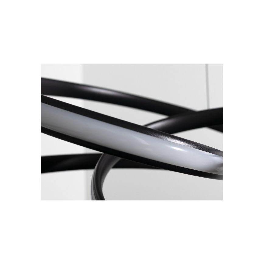 Dæmpbar LED-pendel på wire LED/85W/230V 3000–6500K Ø 49 cm + fjernbetjening