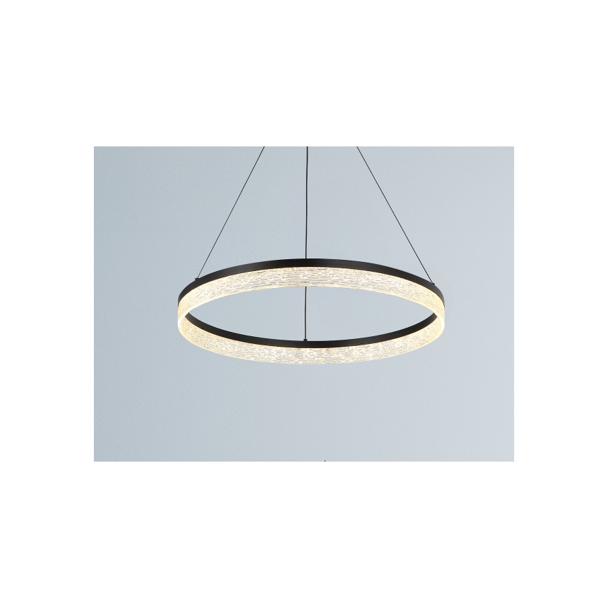 LED dæmpbar pendel med wireophæng ALIANZ LED/45W/230V 3000-6000K Ø 60 cm + fjernbetjening