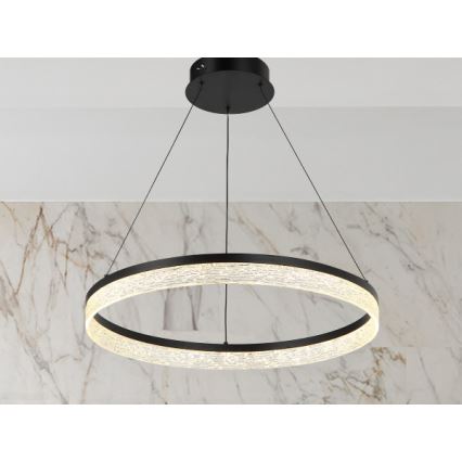 Dæmpbar LED-lysekrone på wire ALIANZ LED/60W/230V 3000-6000K Ø 80 cm + fjernbetjening