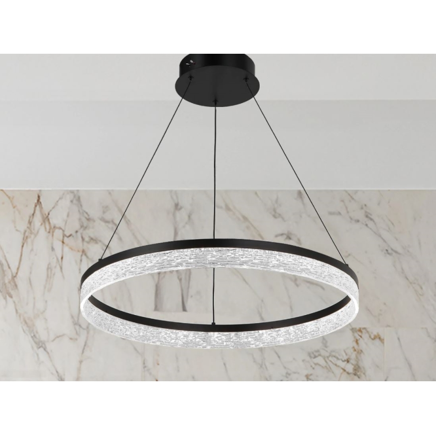 Dæmpbar LED-lysekrone på wire ALIANZ LED/60W/230V 3000-6000K Ø 80 cm + fjernbetjening