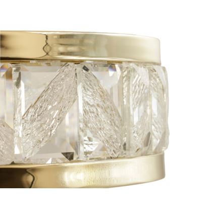 Dæmpbar LED-krystal lysekrone på wire ENRIQUE LED/55W//230V 3000-6000K Ø 80 cm + fjernbetjening