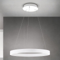 LED dæmpbar pendel på wire KOLK LED/60W/230V 2700/3000/4000K Ø 60 cm hvid