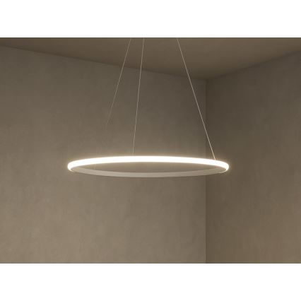 Dæmpbar LED-pendel på wire LED/32W/230V 3000-6500K Ø 60 cm + fjernbetjening