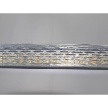 Dæmpbar LED-pendel på wire LED/32W/230V 3000-6500K Ø 60 cm + fjernbetjening