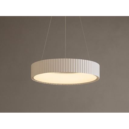 LED-dæmpbar pendel på wire LED/75W/230V 3000-6500K Ø 49 cm + fjernbetjening