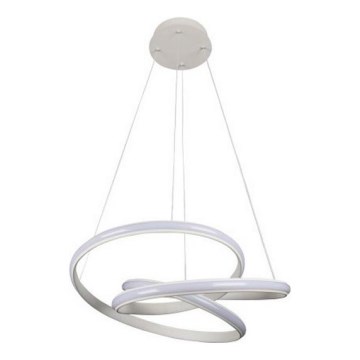 LED-dæmpbar pendel på wire LED/85W/230V 3000-6500K Ø 49 cm + fjernbetjening