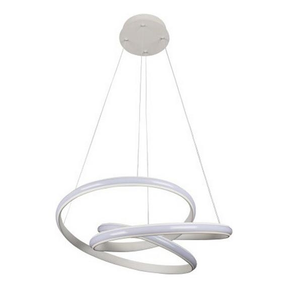 LED-dæmpbar pendel på wire LED/85W/230V 3000-6500K Ø 49 cm + fjernbetjening