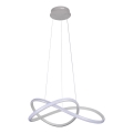 LED dæmpbar pendel på wire LED/85W/230V 3000-6500K Ø 60 cm + fjernbetjening