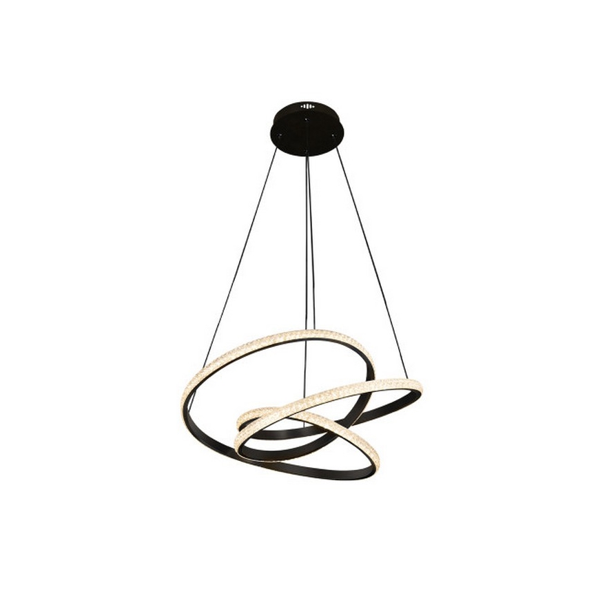 LED-dæmpbar pendel på wire LED/90W/230V 3000-6500K Ø 47 cm + fjernbetjening