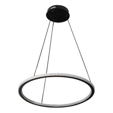 LED-dæmpbar pendel på wire LED/90W/230V 3000-6500K Ø 60 cm + fjernbetjening