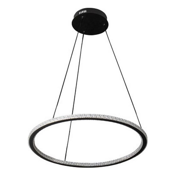 LED-dæmpbar pendel på wire LED/90W/230V 3000-6500K Ø 60 cm + fjernbetjening