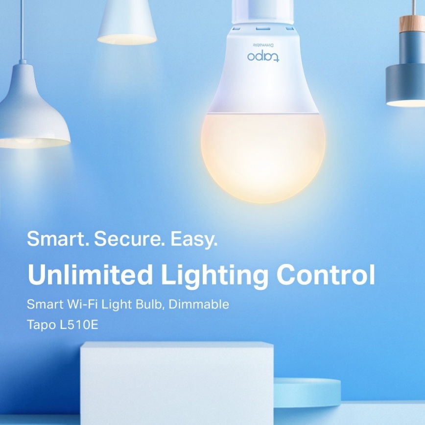 LED dæmpbar pære A60 E27/8,7W/230V 2700K Wi-Fi - TP-Link