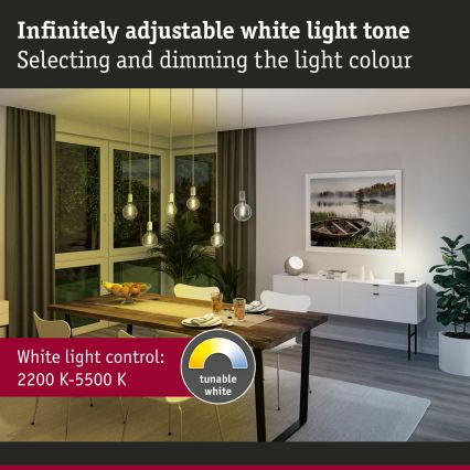 LED dæmpbar pære FILAMENT E27/7,5W/230V 2200-5500K - Paulmann 29155
