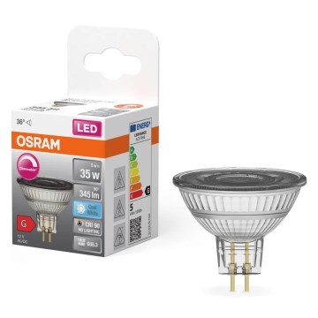 LED Dæmpbar pære MR16 GU5,3/5W/12V 4000K 36° CRI 90 - Osram