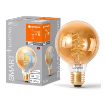 LED Dæmpbar Pære SMART+ FILAMENT GLOBE G80 E27/8W/230V 2200-5000K Wi-Fi - Ledvance