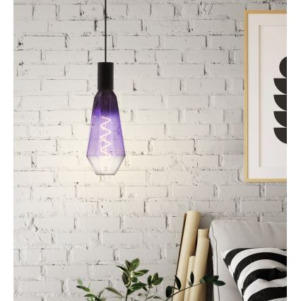 LED Dæmpbar pære VINTAGE E27/4W/230V 1800K lilla - Eglo 110237