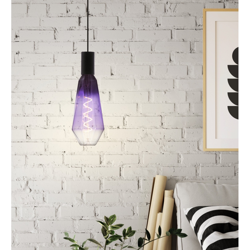 LED Dæmpbar pære VINTAGE E27/4W/230V 1800K lilla - Eglo 110237