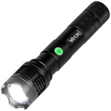 LED Dæmpbar rechargeable flashlight LED/10W/5V IPX4 800 lm 4 h 1200 mAh