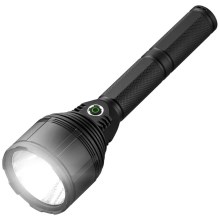LED Dæmpbar rechargeable flashlight LED/30W/5V IPX7 3000 lm 6,5 timer 8400 mAh